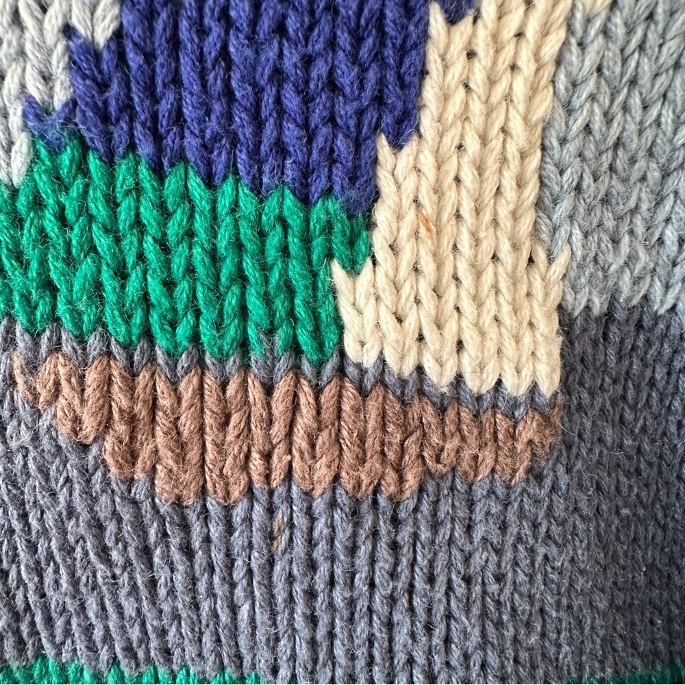 Christopher & Banks Multicolor Holiday Theme Cardigan Sweater - Picture 16 of 16